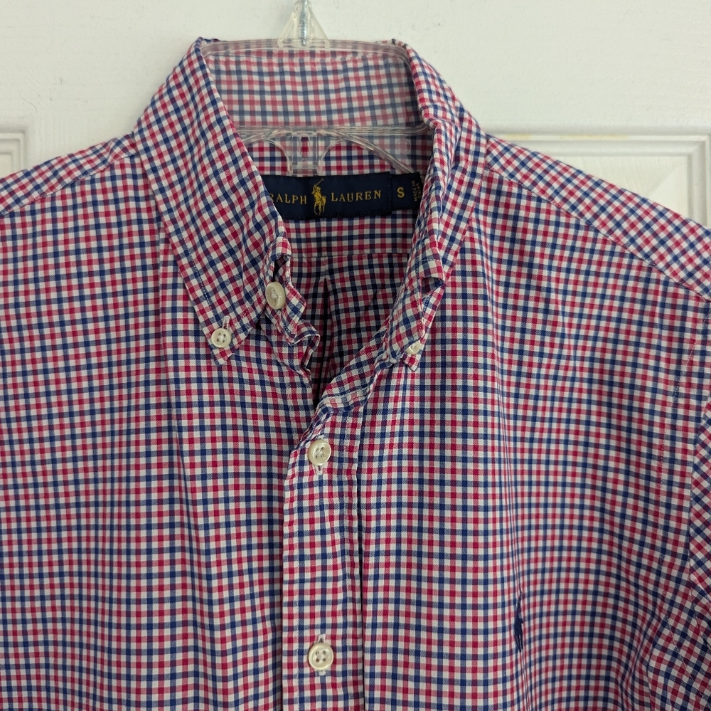 Ralph Lauren Long-Sleeve Button-Up Dress Shirt